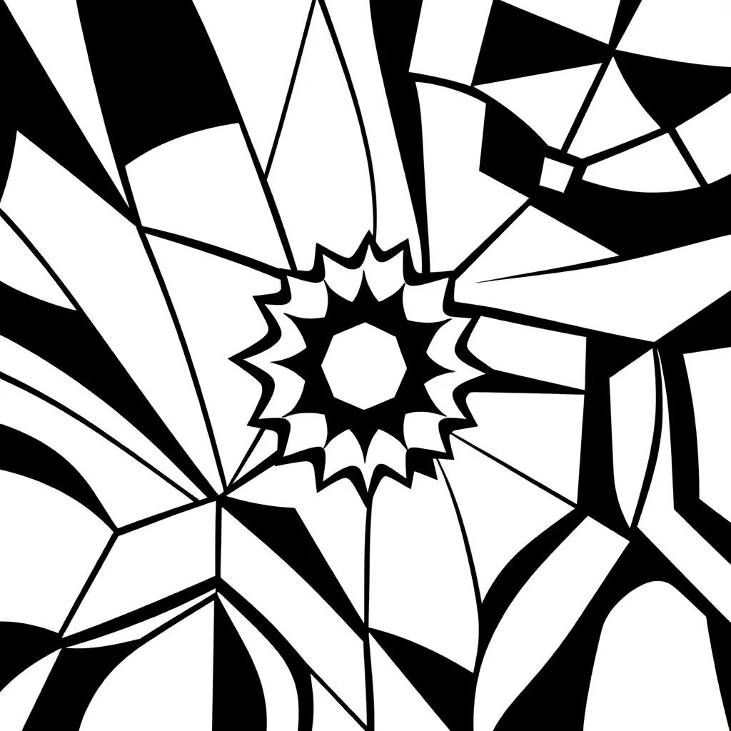 Geometric Coloring Pages Adults