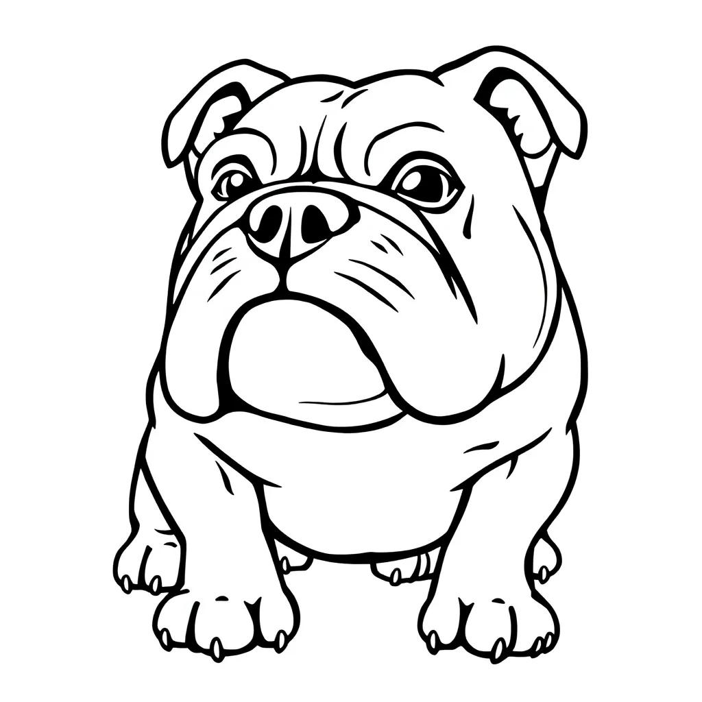 Georgia Bulldogs Coloring Pages