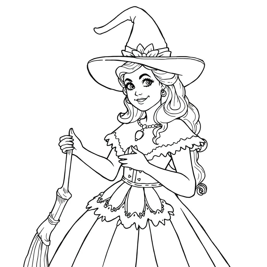 Glinda The Good Witch Coloring Pages