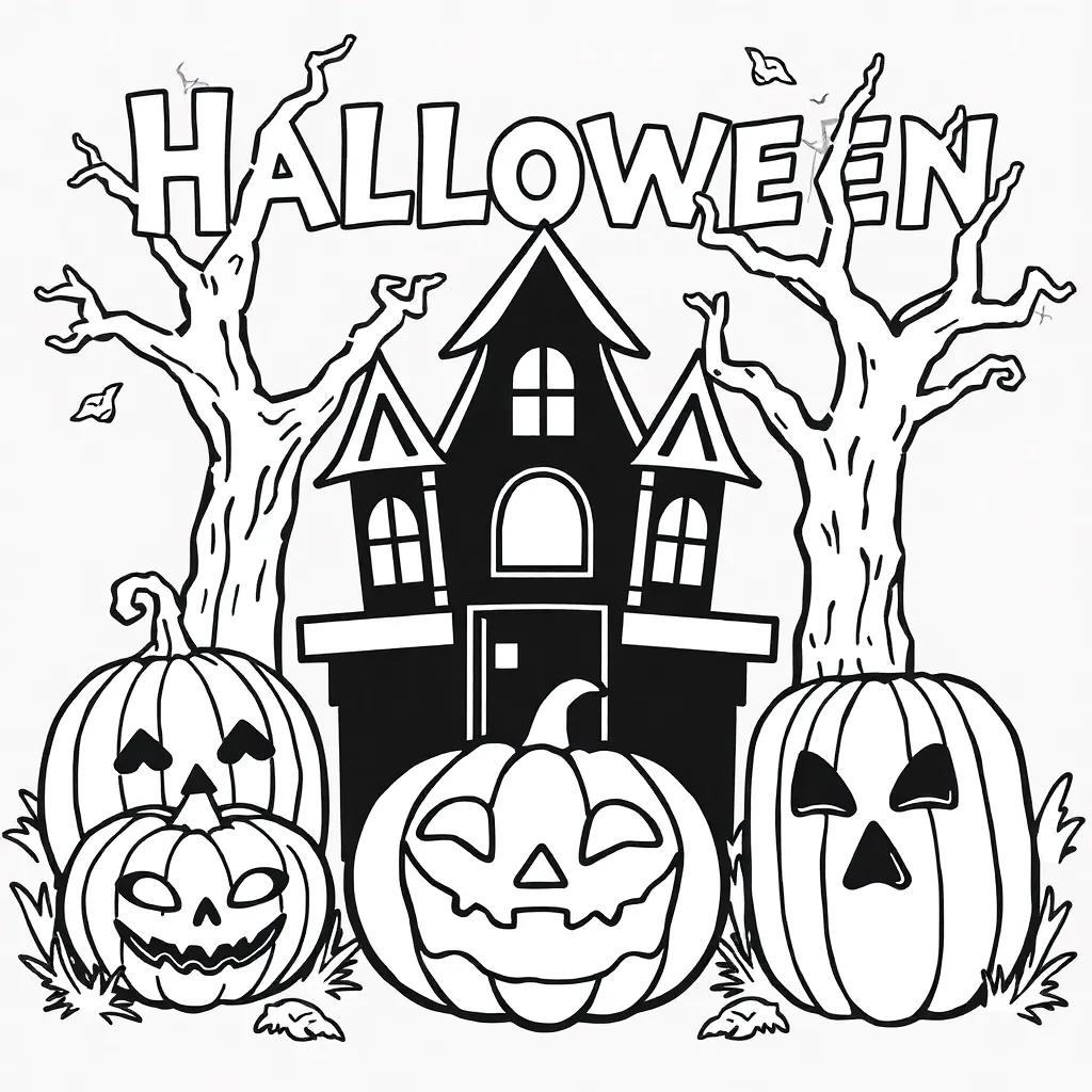 Halloween Coloring Pages Games