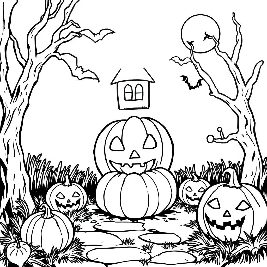 Halloween Coloring Pages And Games