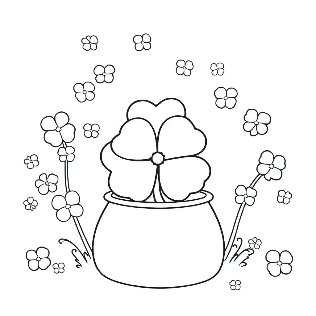 Happy St Patrick’s Day Coloring Pages