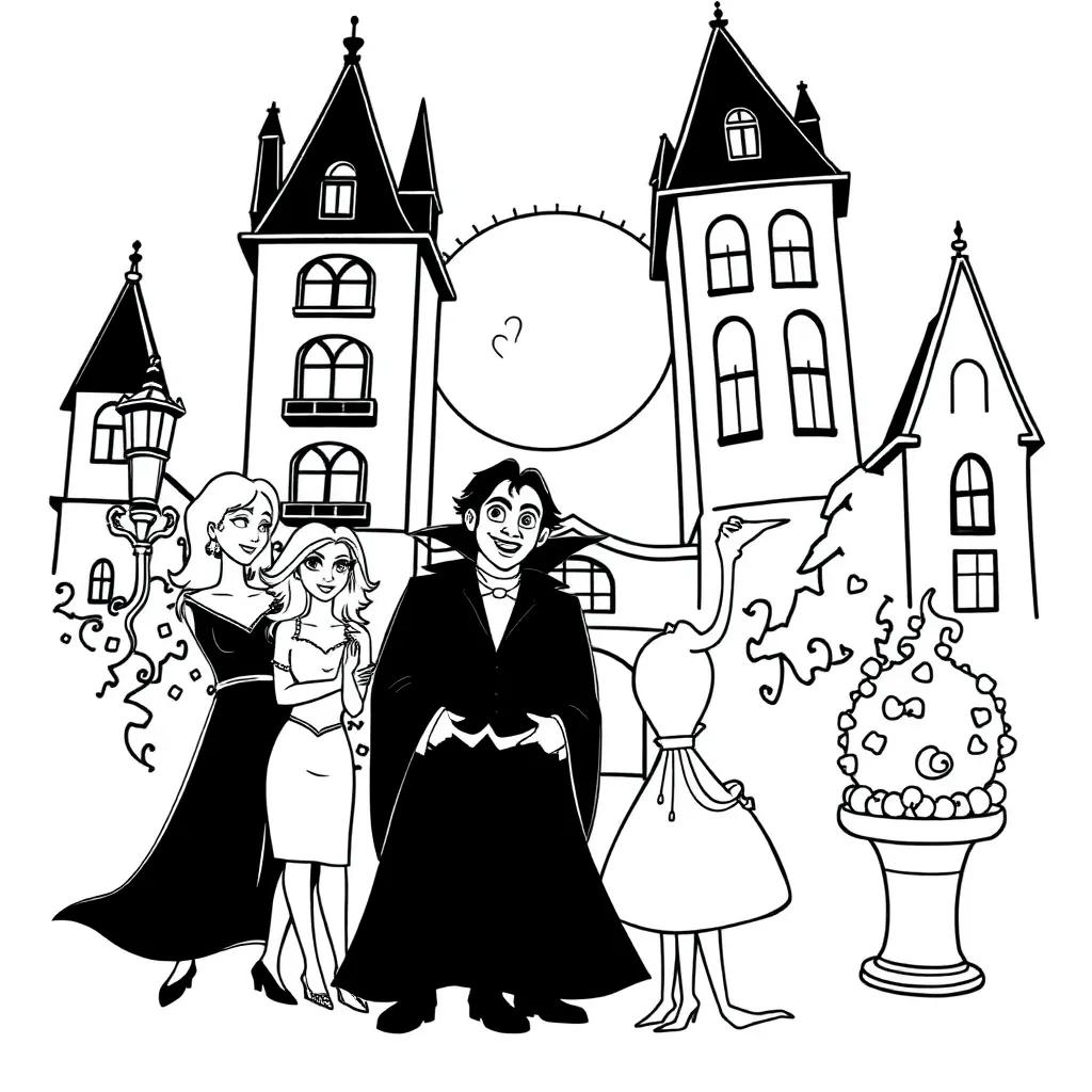 Hotel Transylvania 3 Coloring Pages