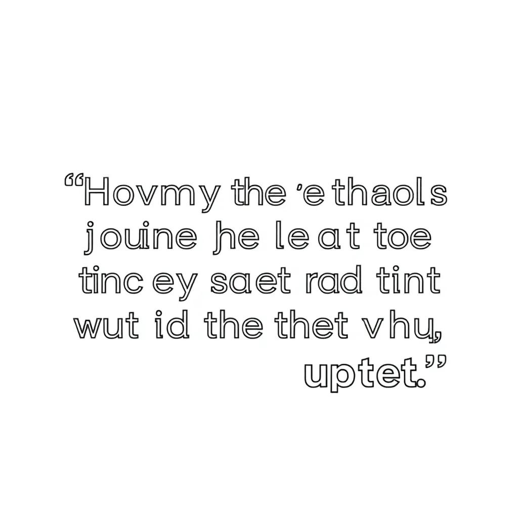 Humorous Funny Quote Coloring Pages