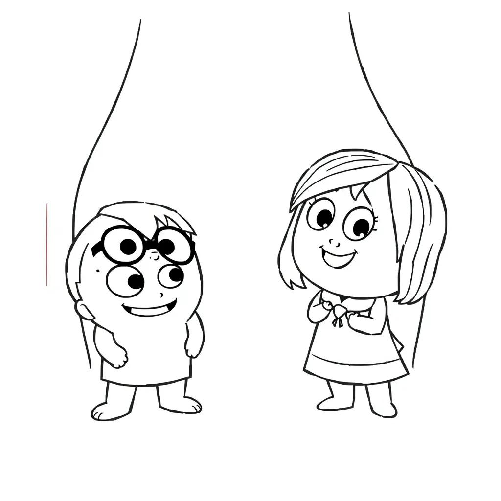 Inside Out 2 Printable Coloring Pages