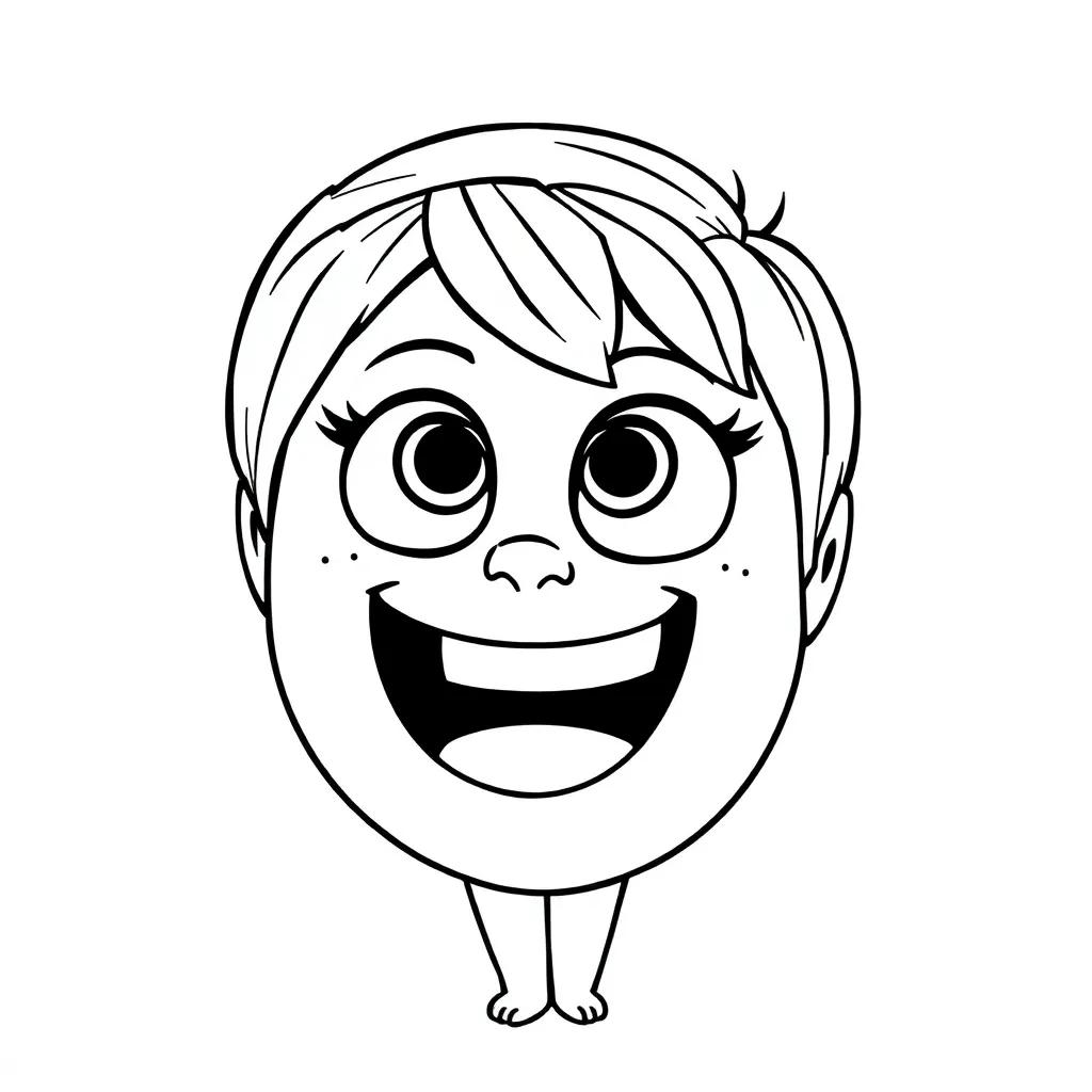 Inside Out Joy Coloring Pages