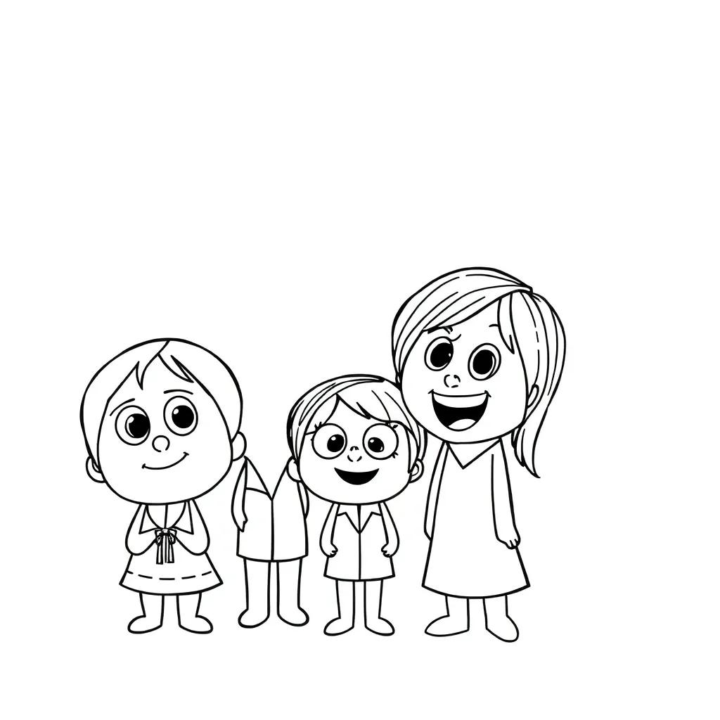 Inside Out Emotions Coloring Pages