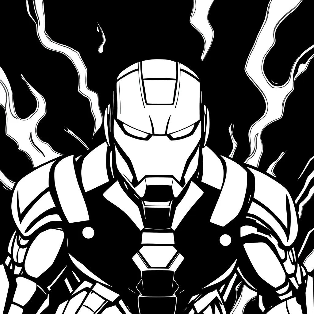 Iron Man Free Coloring Pages