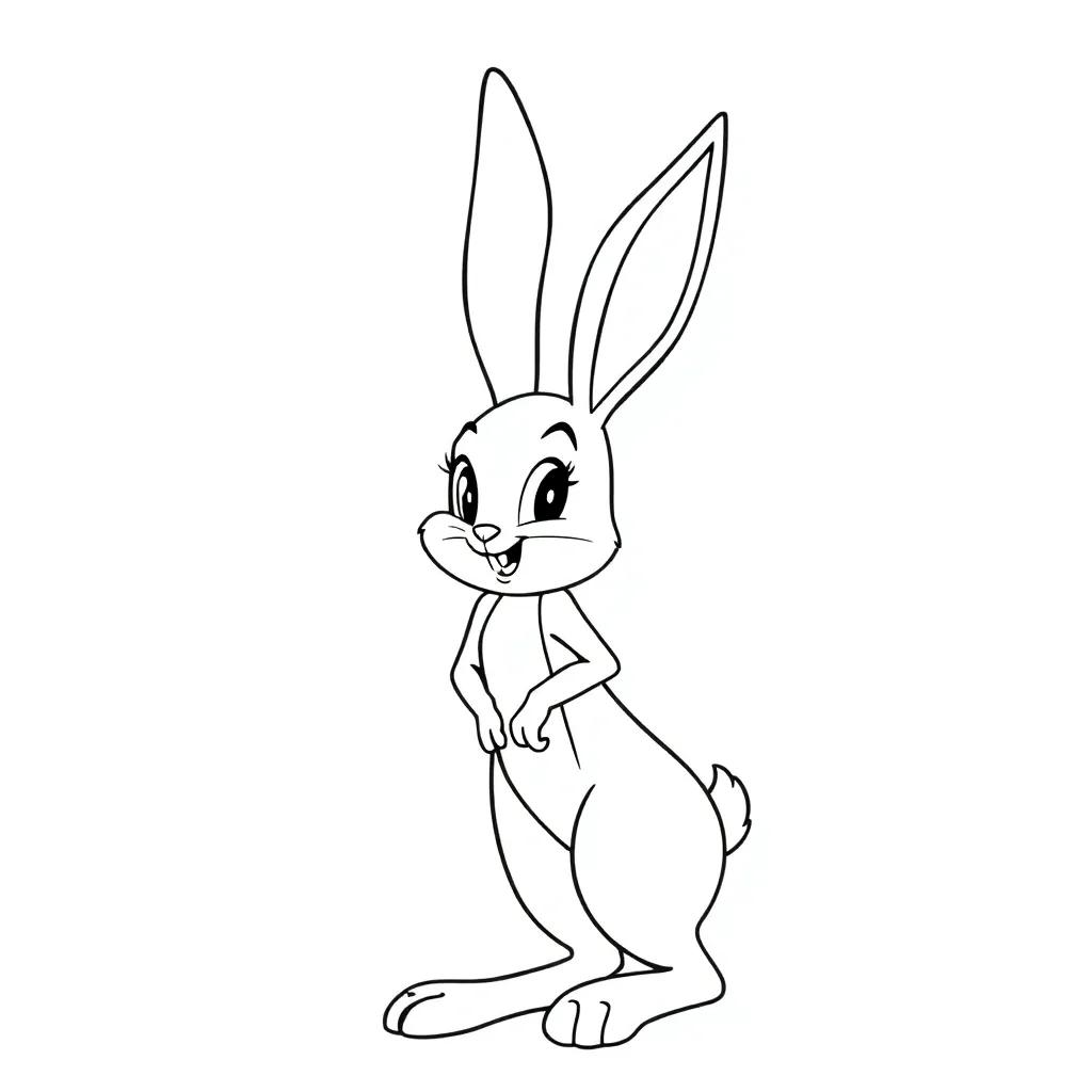Jessica Rabbit Coloring Pages