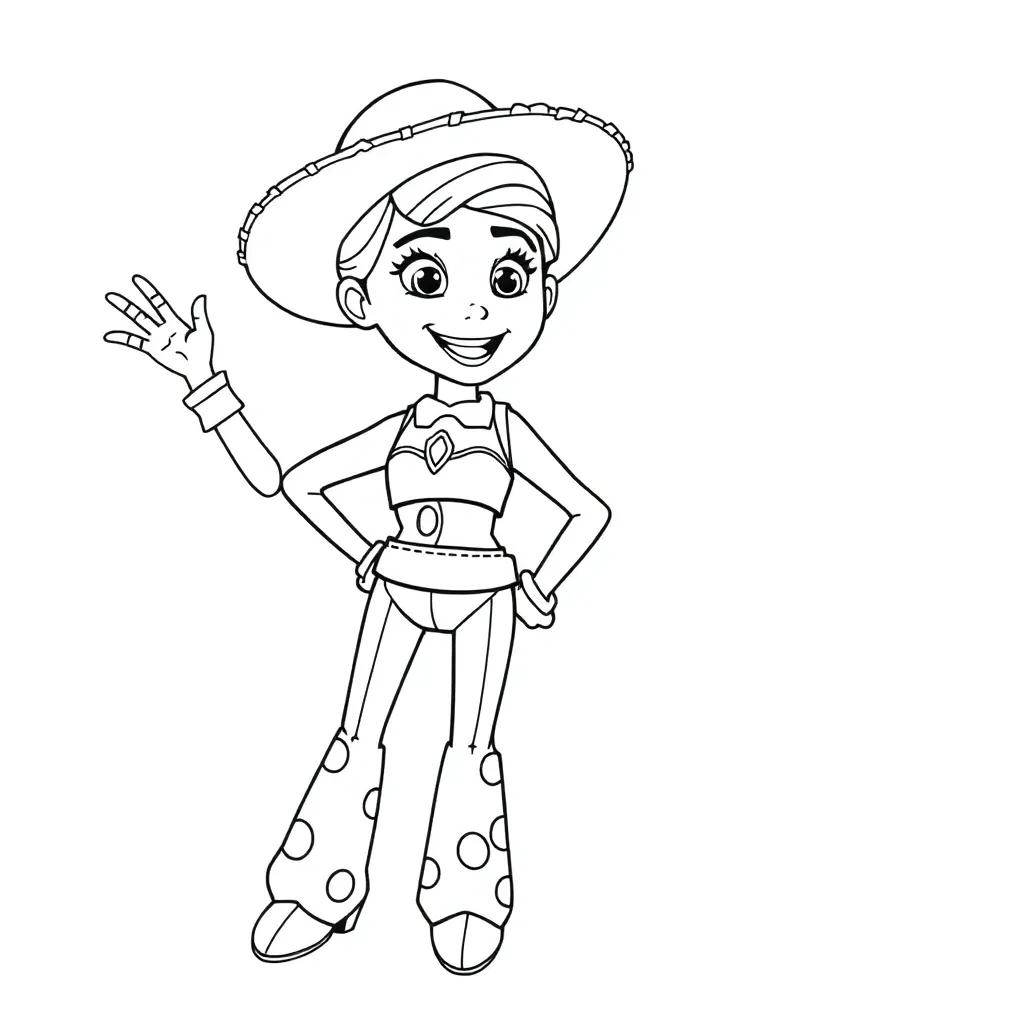 Jessie Toy Story Coloring Pages