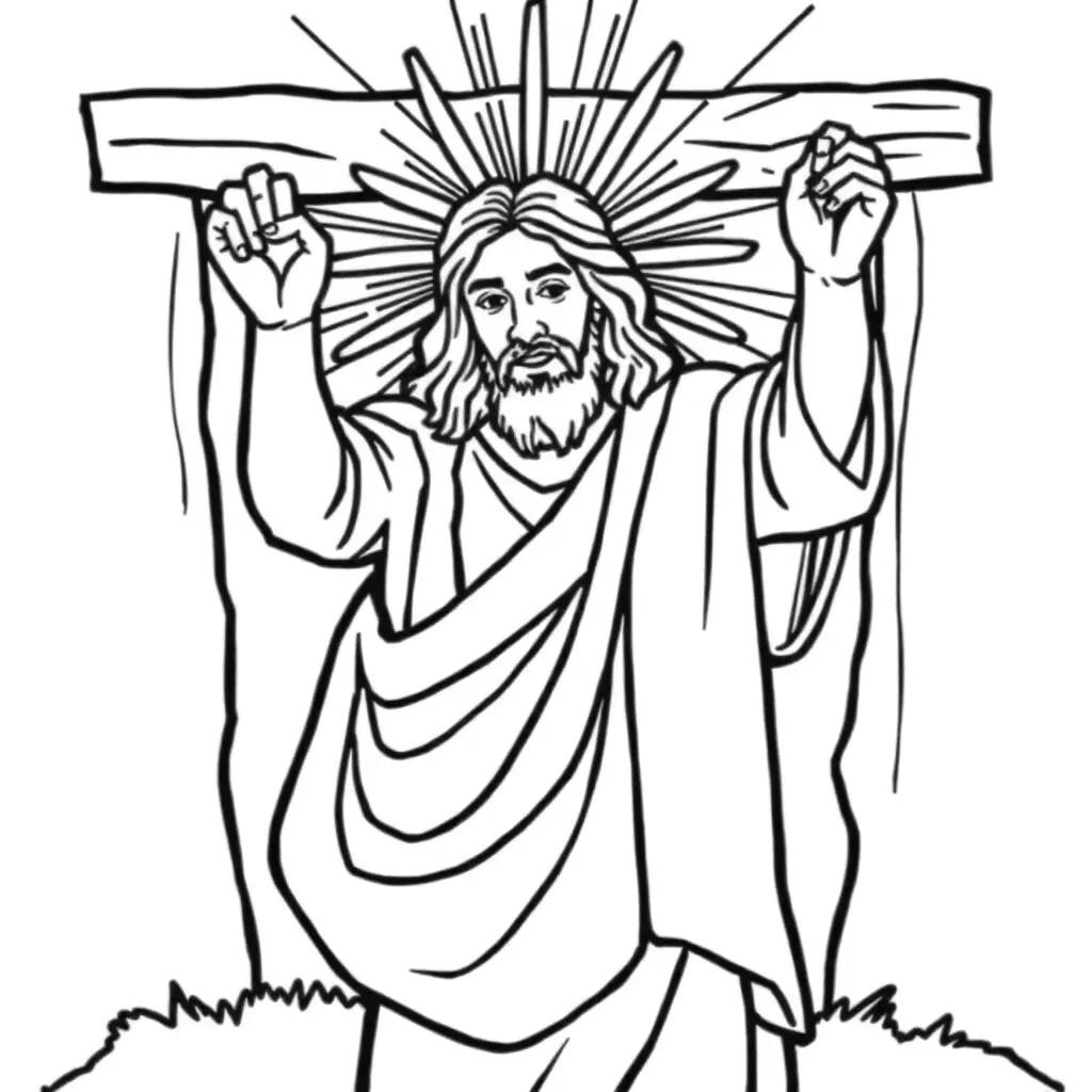 Jesus Coloring Pages Pdf
