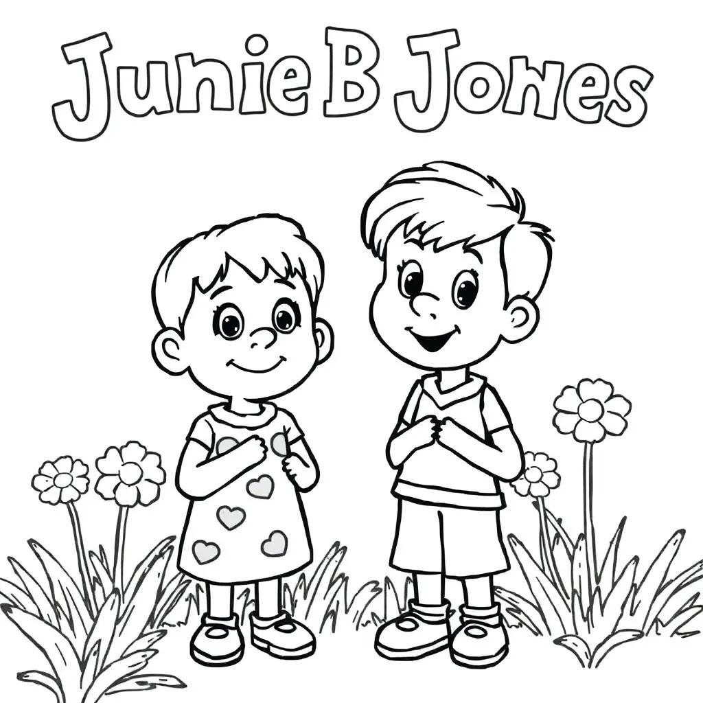 Junie B Jones Coloring Pages