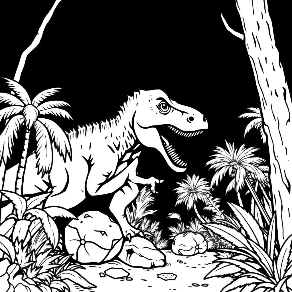 Jurrasic Park Coloring Pages