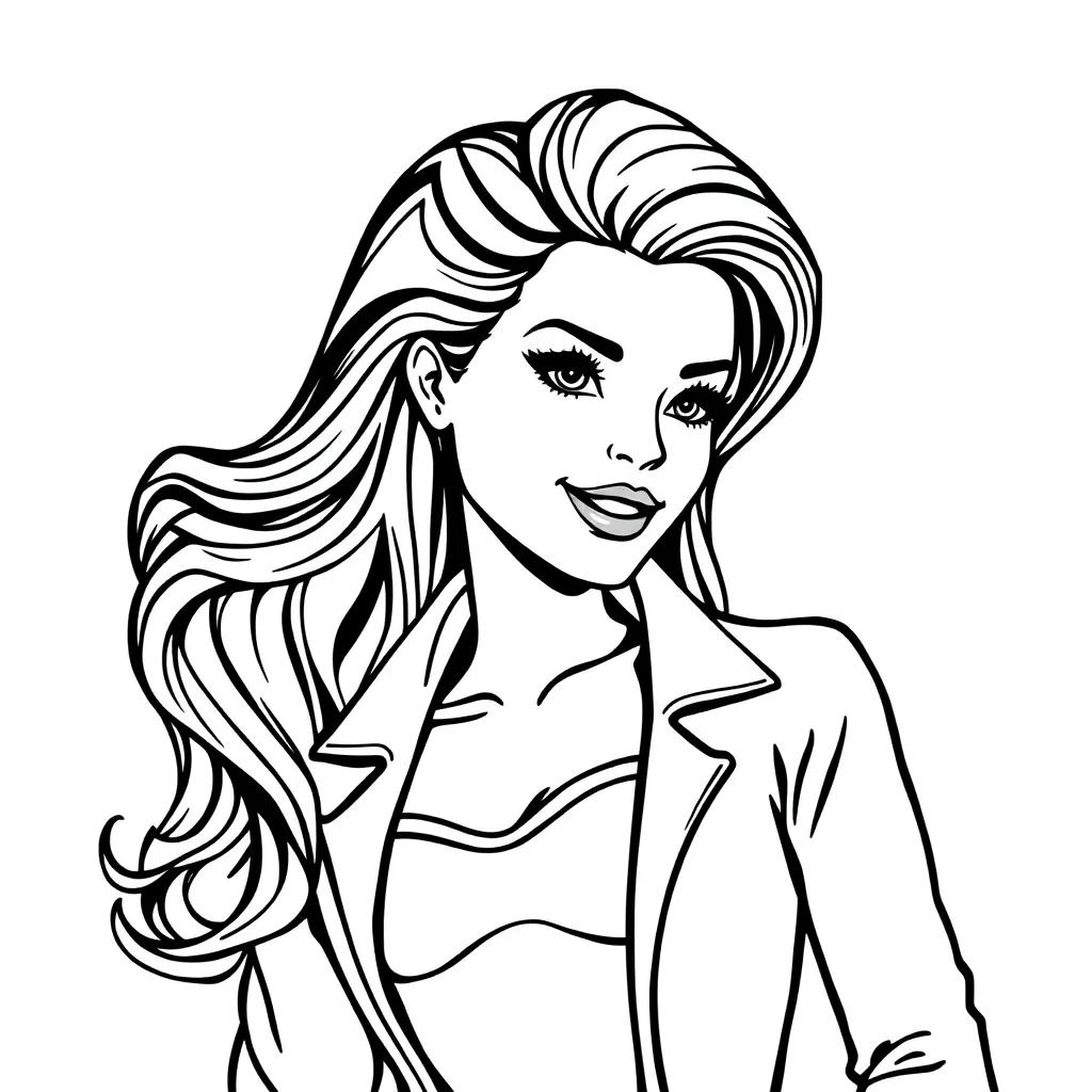 Ken Barbie Coloring Pages