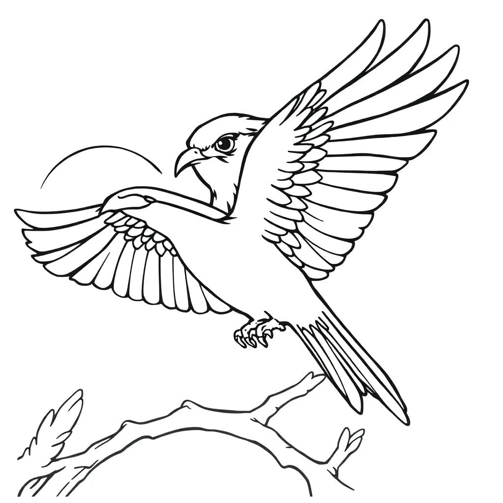 Kite Coloring Pages Printable