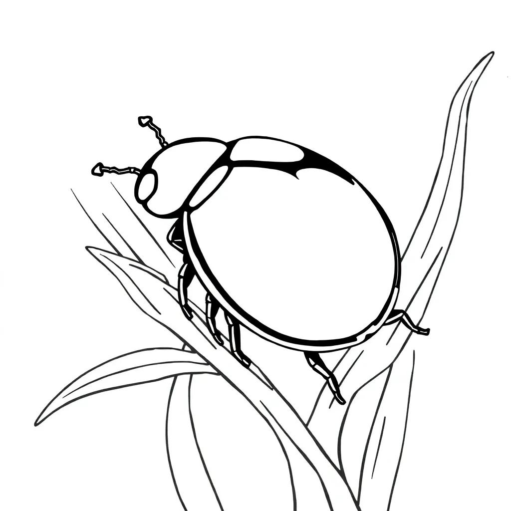 Ladybug Coloring Page Free