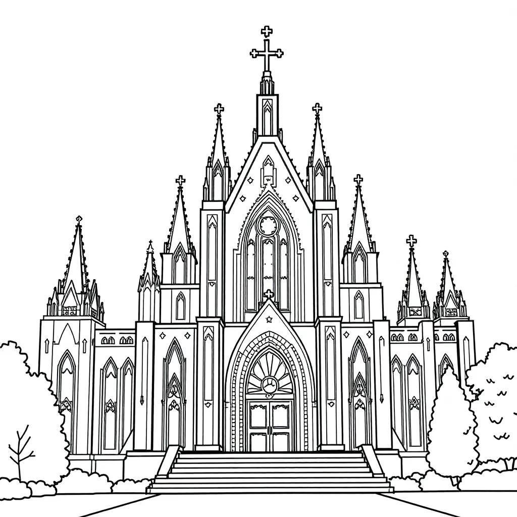 Lds Temple Coloring Pages