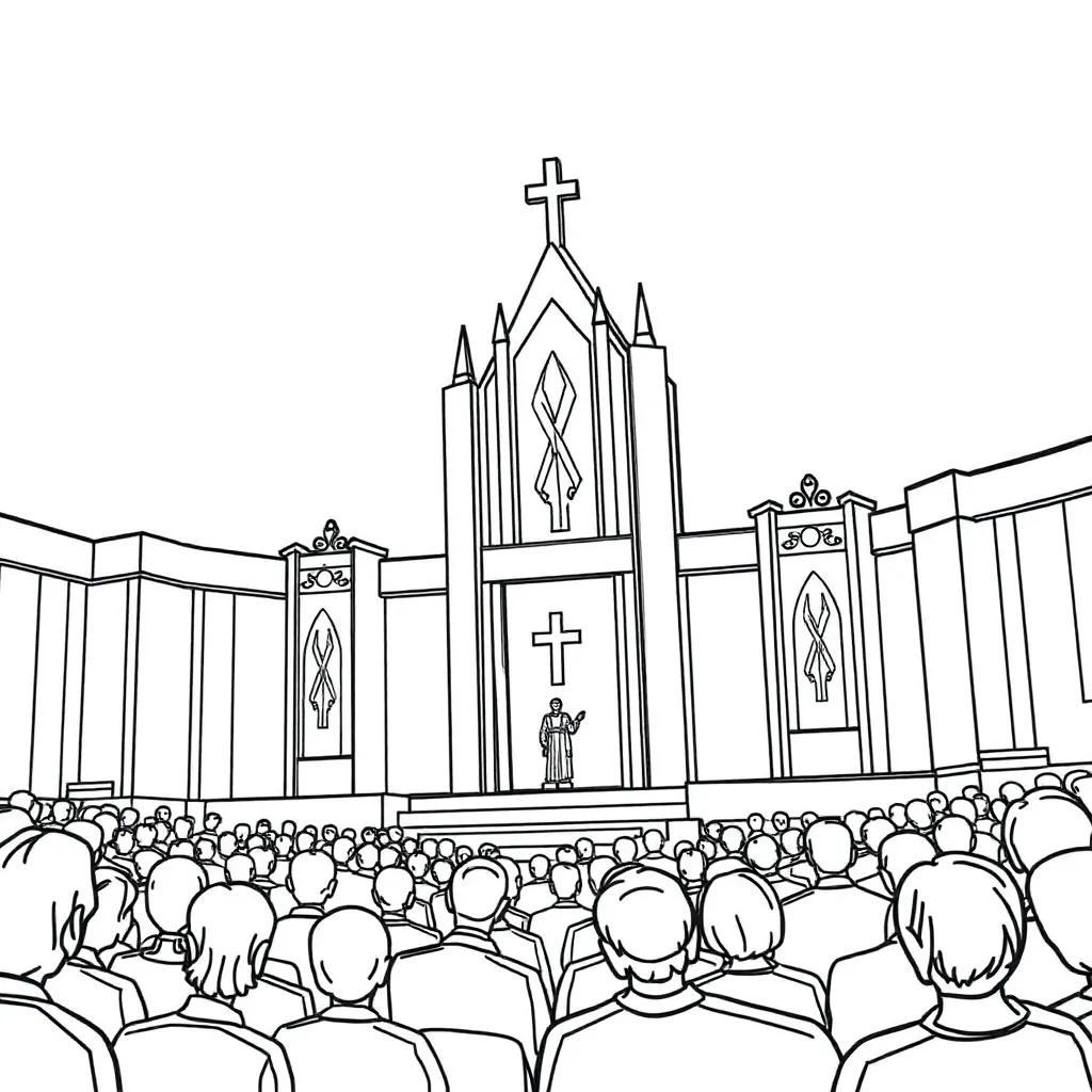 Lds General Conference Coloring Pages