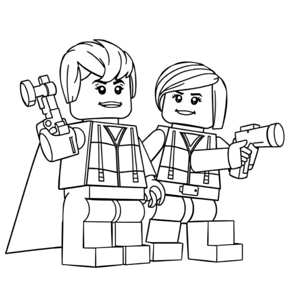 Lego Movie 2 Coloring Pages