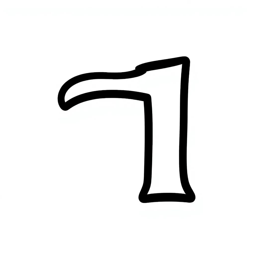 Letter L Coloring Page
