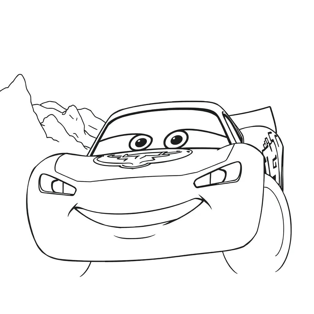 Lightening Mcqueen Coloring Pages