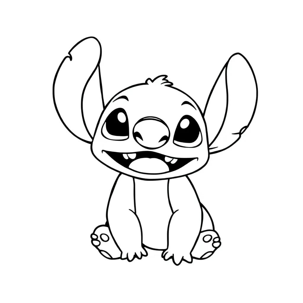 Lilo Stitch Coloring Page