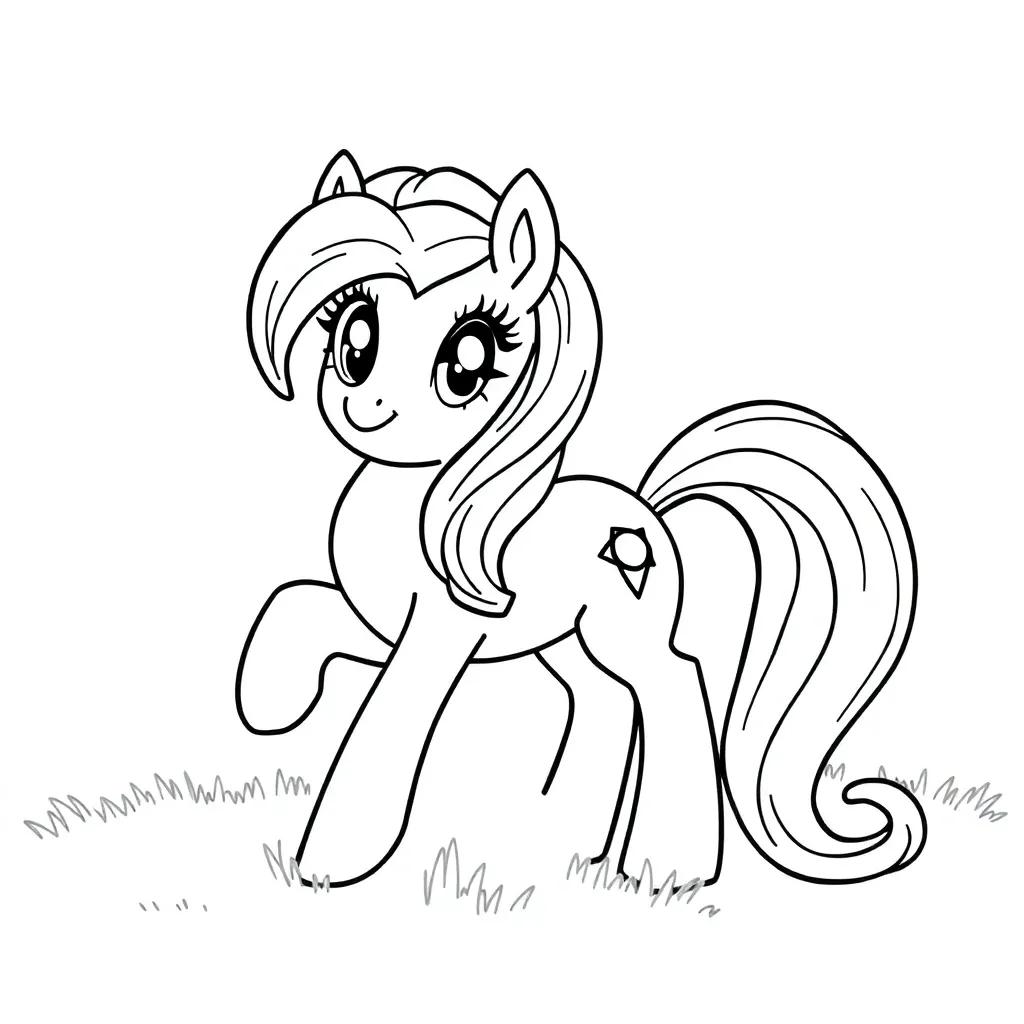 My Little Pony Printable Coloring Pages Free