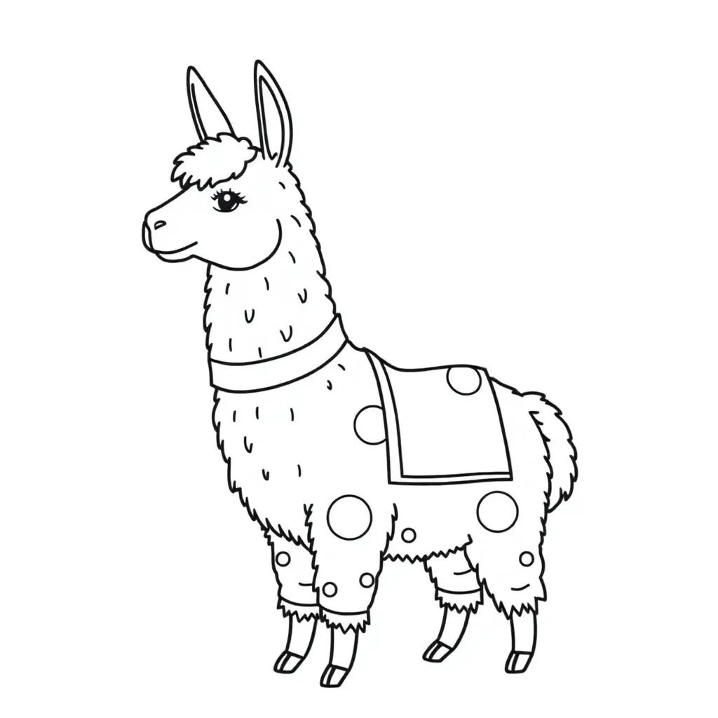 Llama Llama Red Pajama Coloring Page