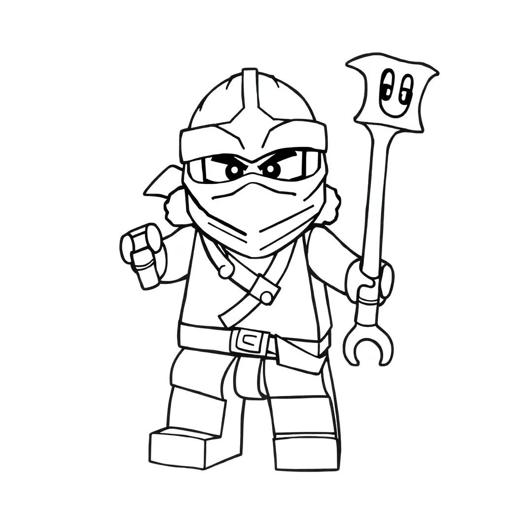Lloyd Ninjago Coloring Pages
