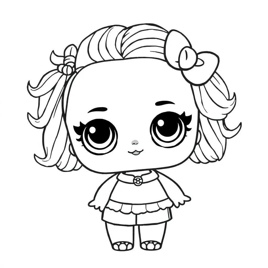 Lol Doll Coloring Pages Printable