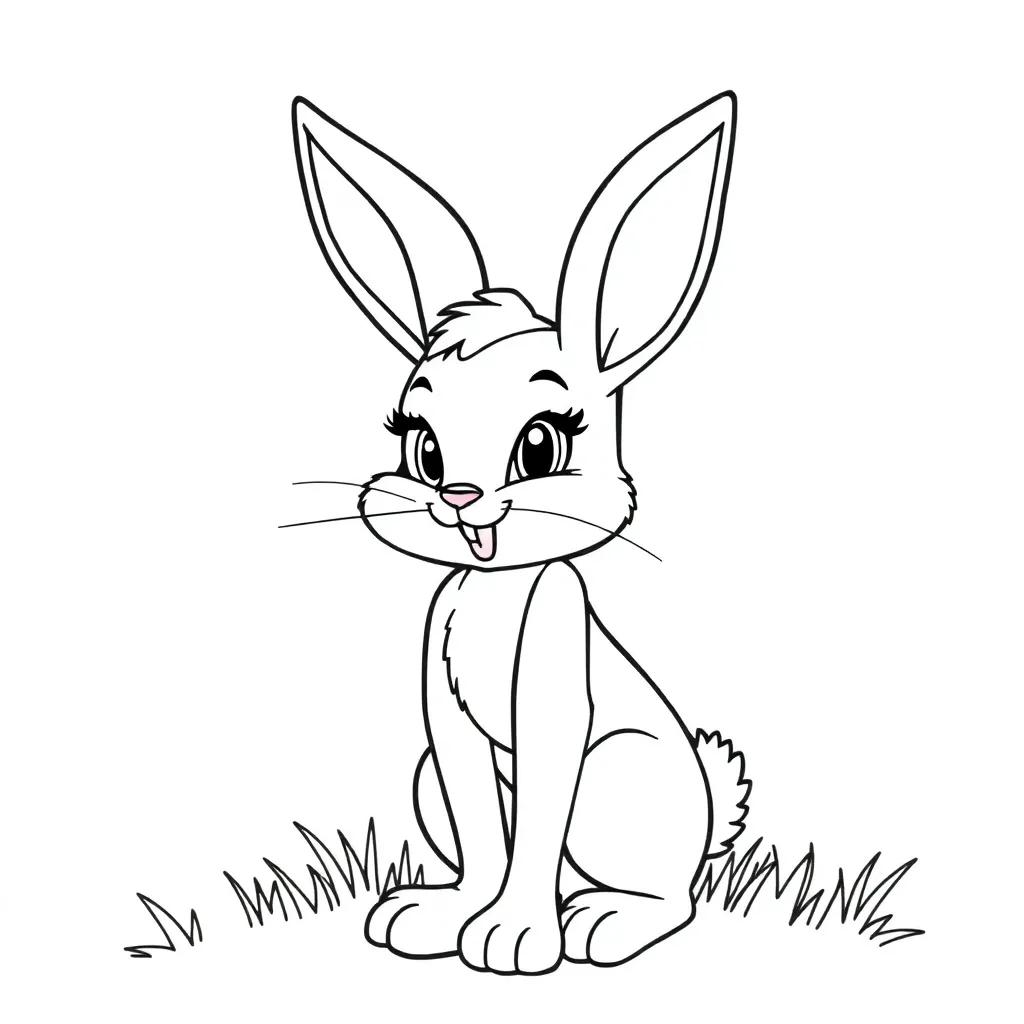 Lola Bunny Coloring Pages Lola Bunny Coloring Pages