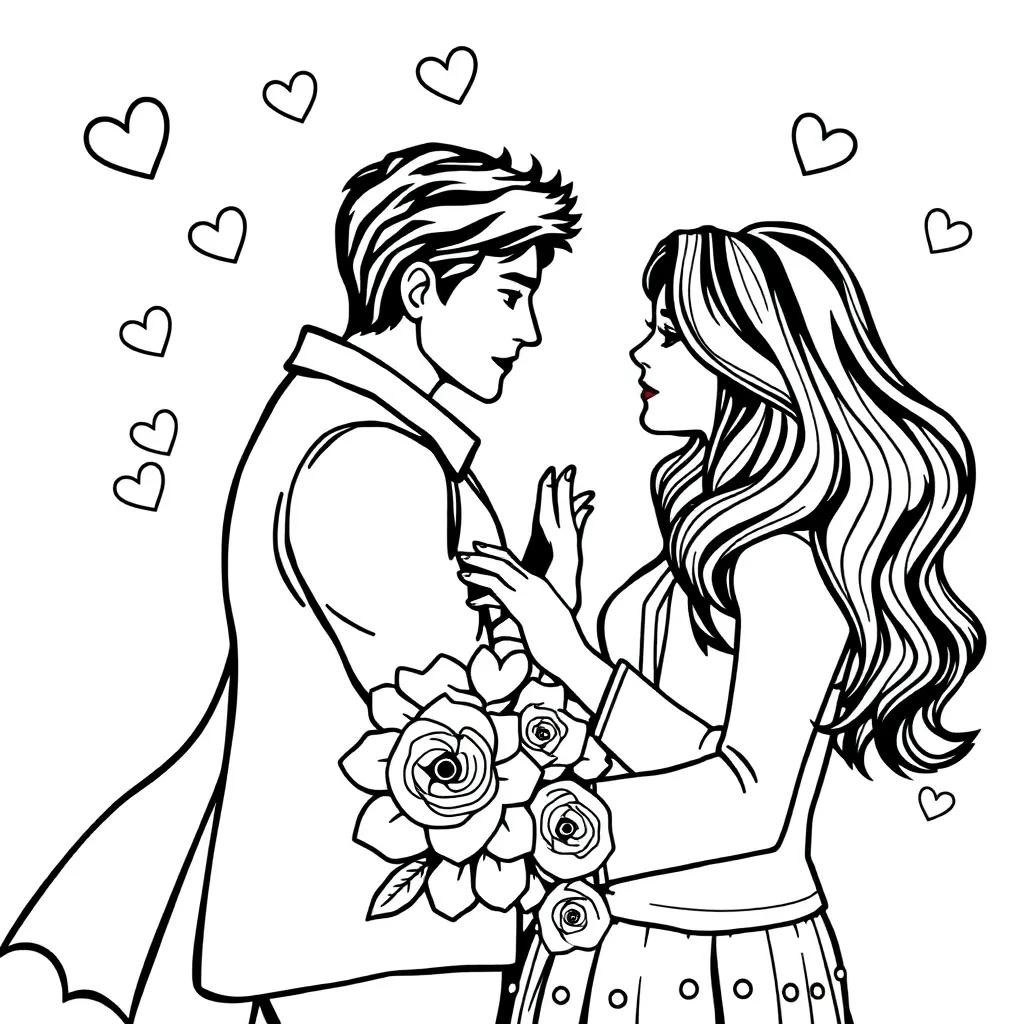 I Love You Coloring Pages For Boyfriend