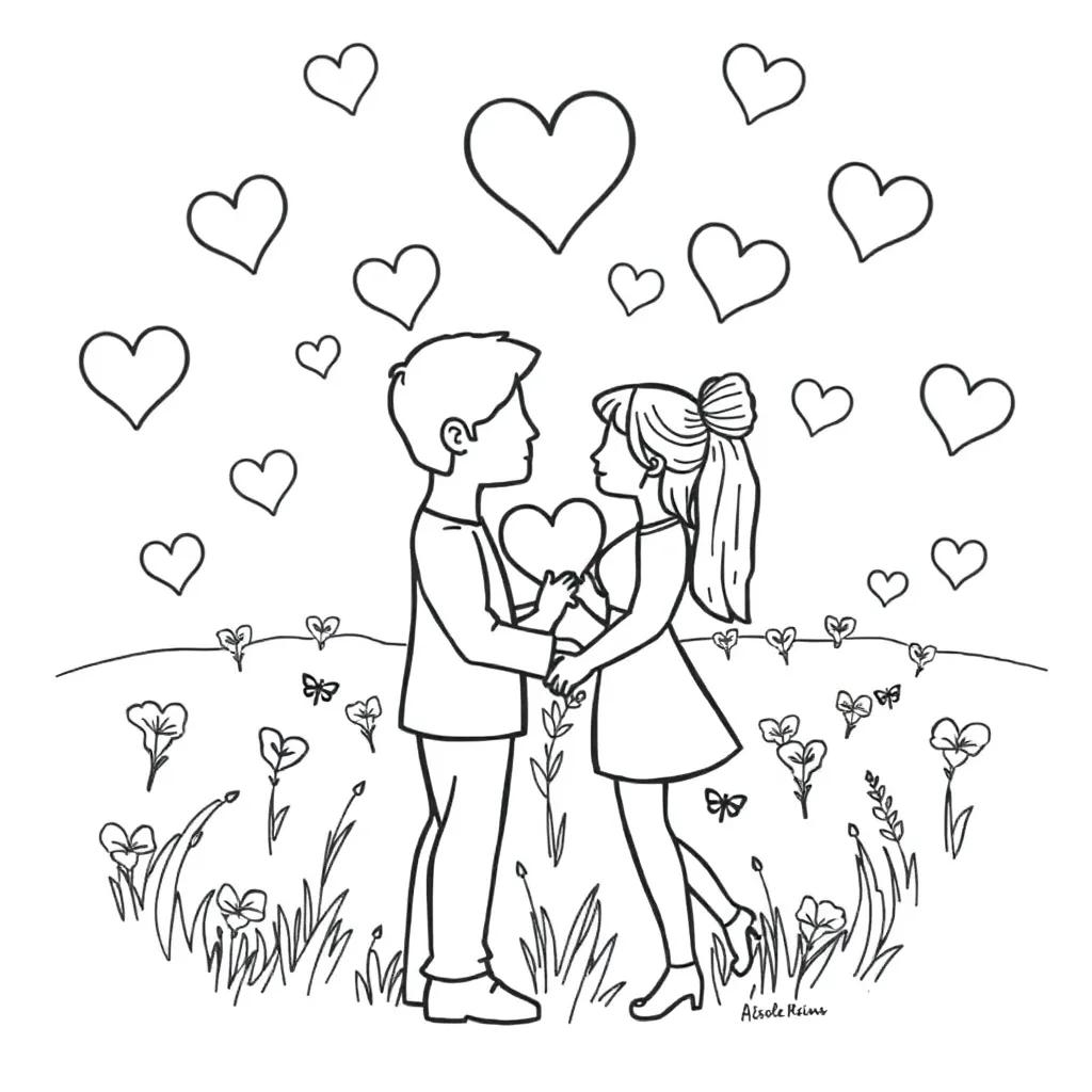 Love Printable Coloring Pages