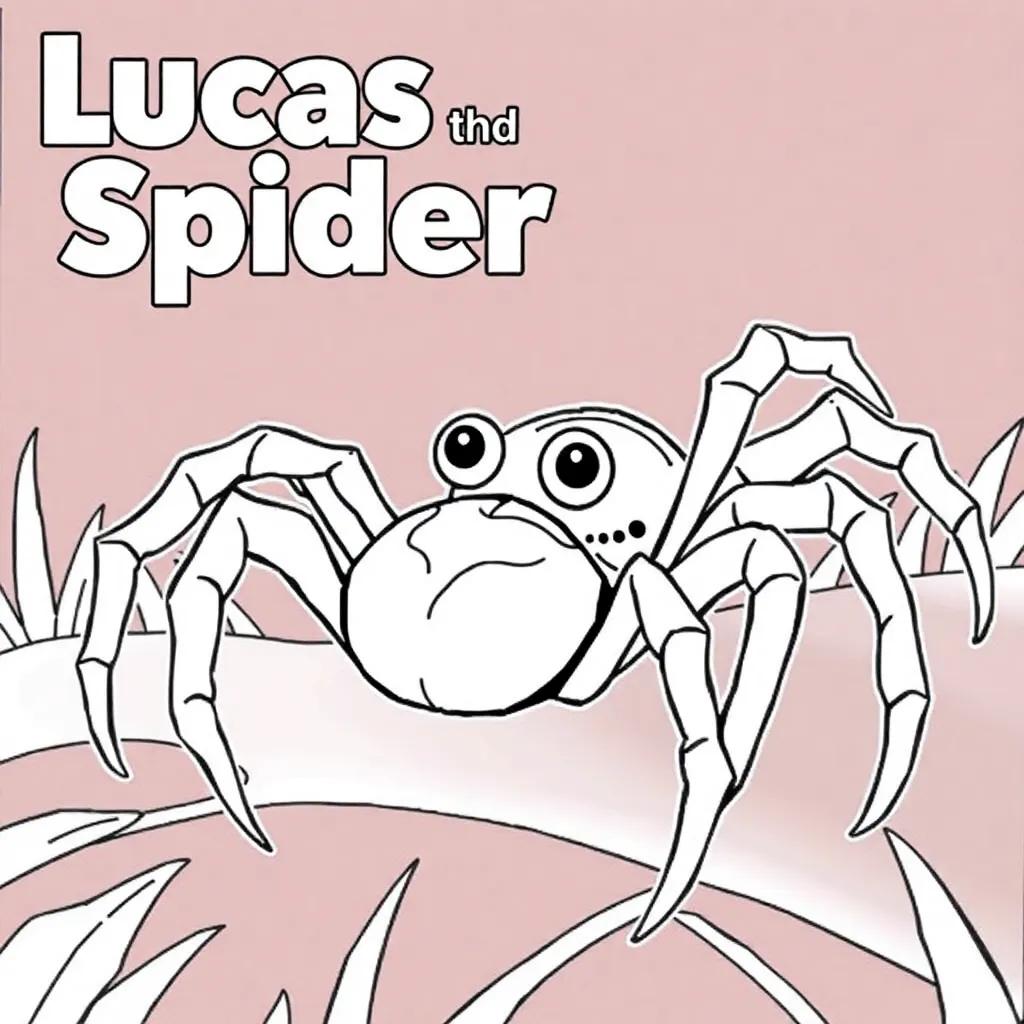 Lucas The Spider Coloring Pages