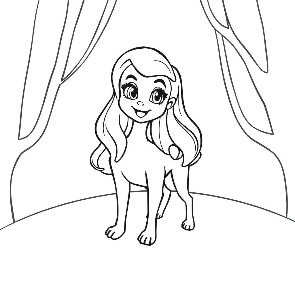 Lyla In The Loop Coloring Page