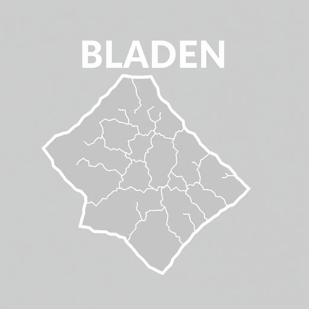 Map Of Bladen County