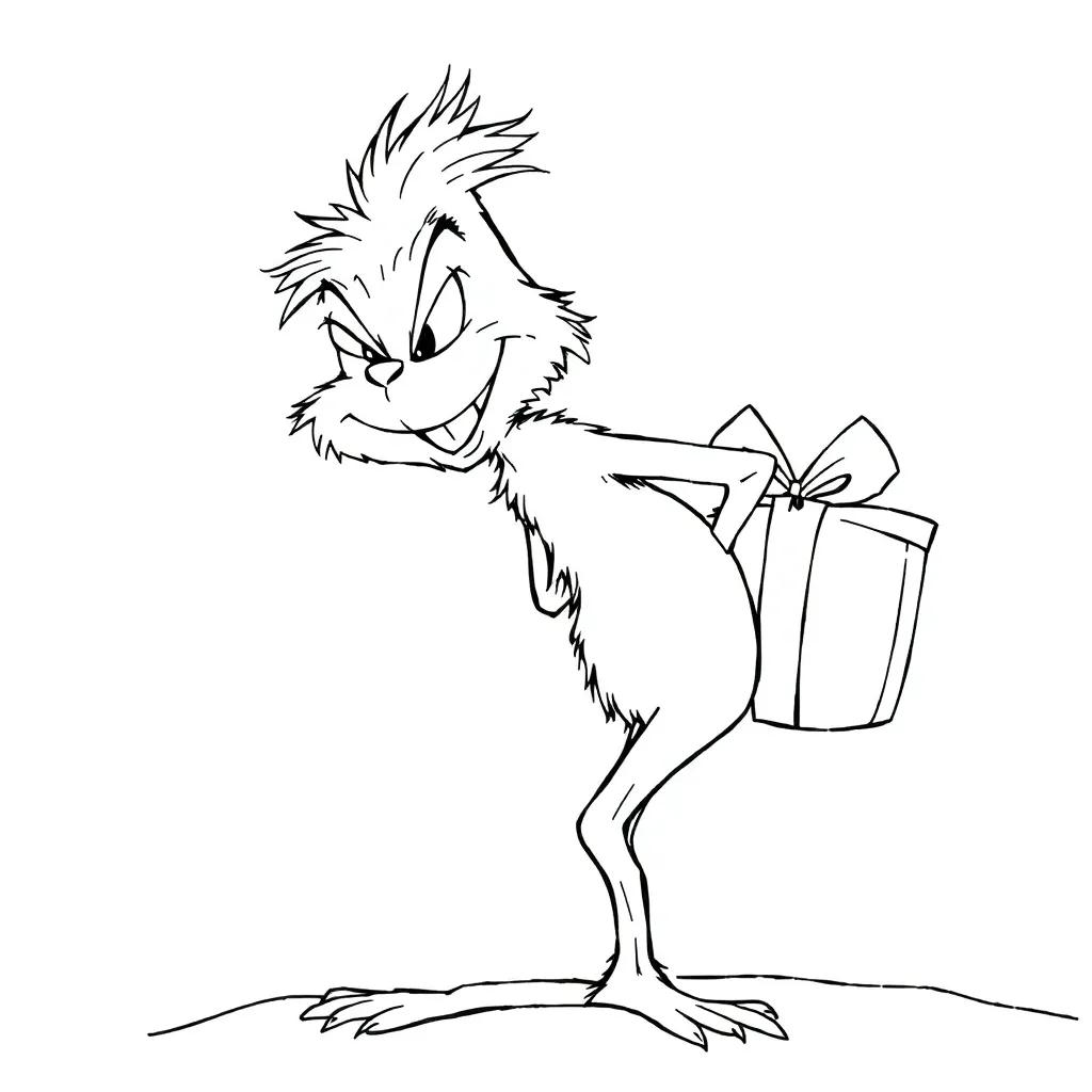 Max Grinch Coloring Pages