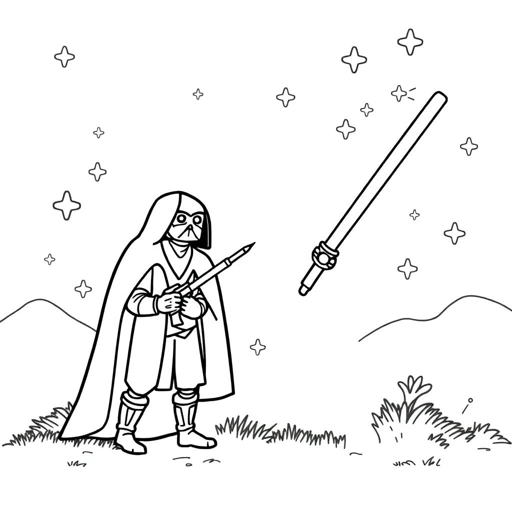 May The 4th Be With You Coloring Pages