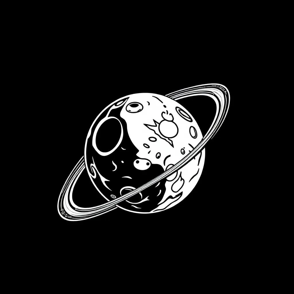 Mercury Planet Coloring Page