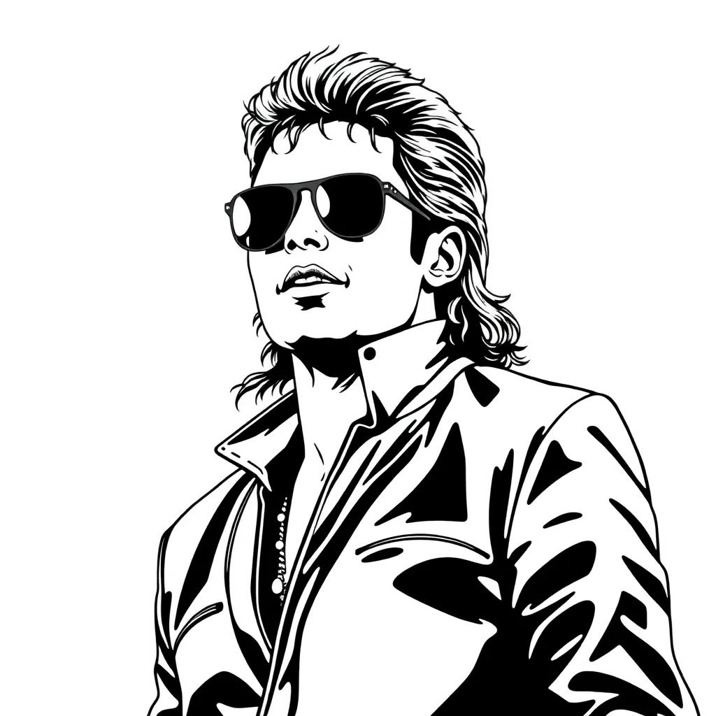 Michael Jackson Color Pages