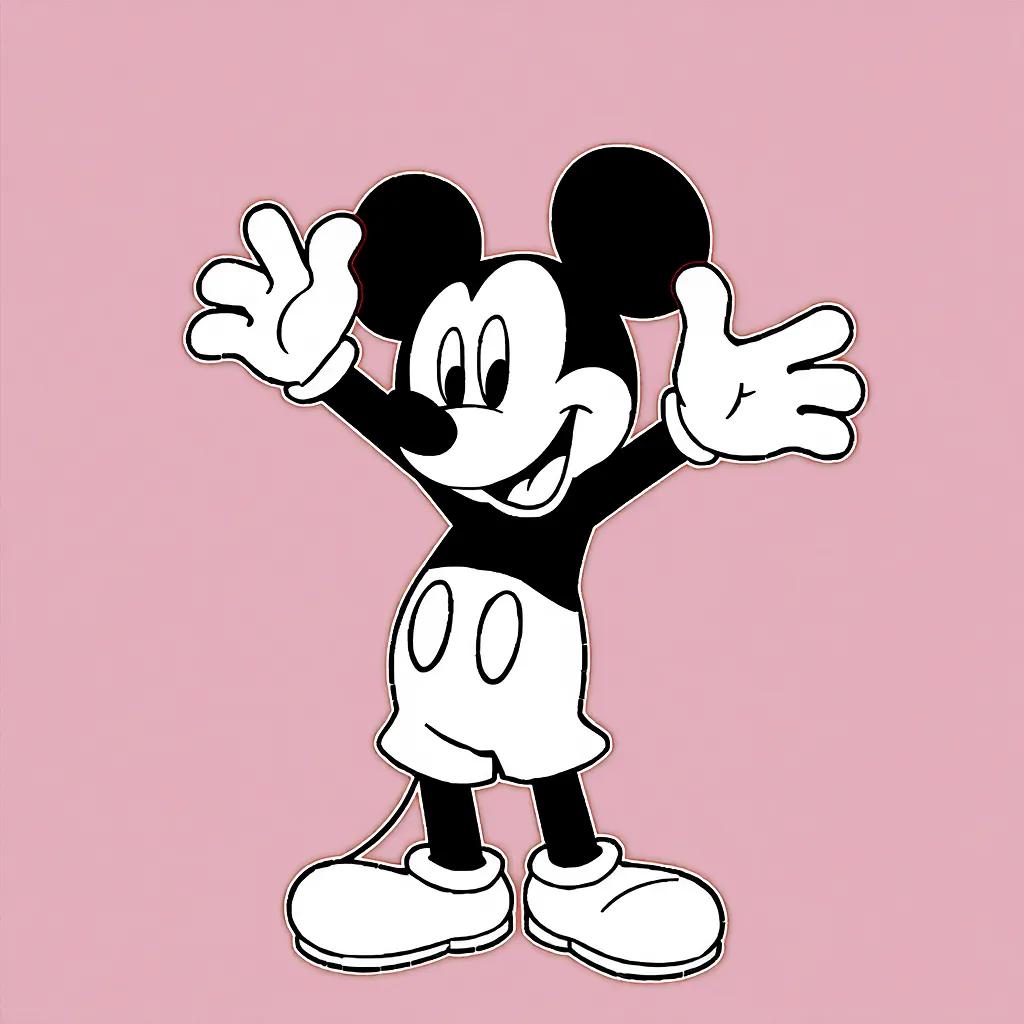 Mickey Mouse Printable Coloring Pages Free