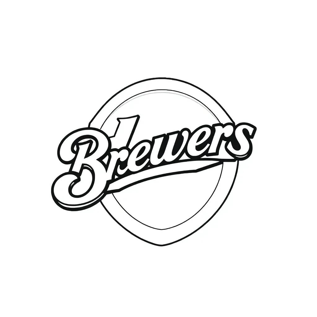 Milwaukee Brewers Coloring Pages