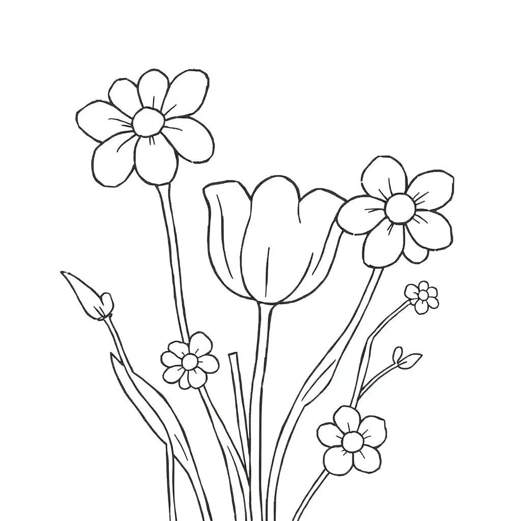Mother’s Day Coloring Pages Printable