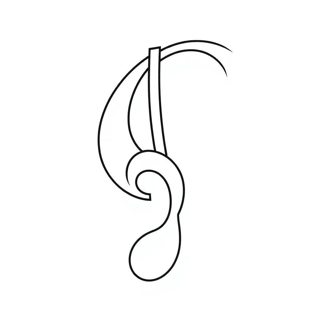 Music Note Coloring Pages
