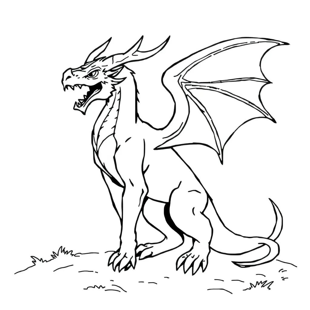 Mythical Creature Coloring Pages