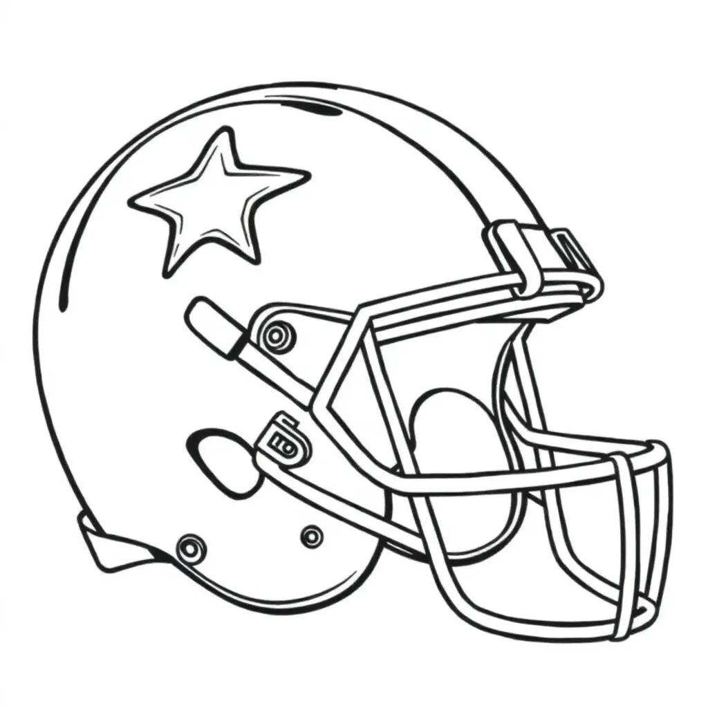 Nfl Helmet Coloring Pages