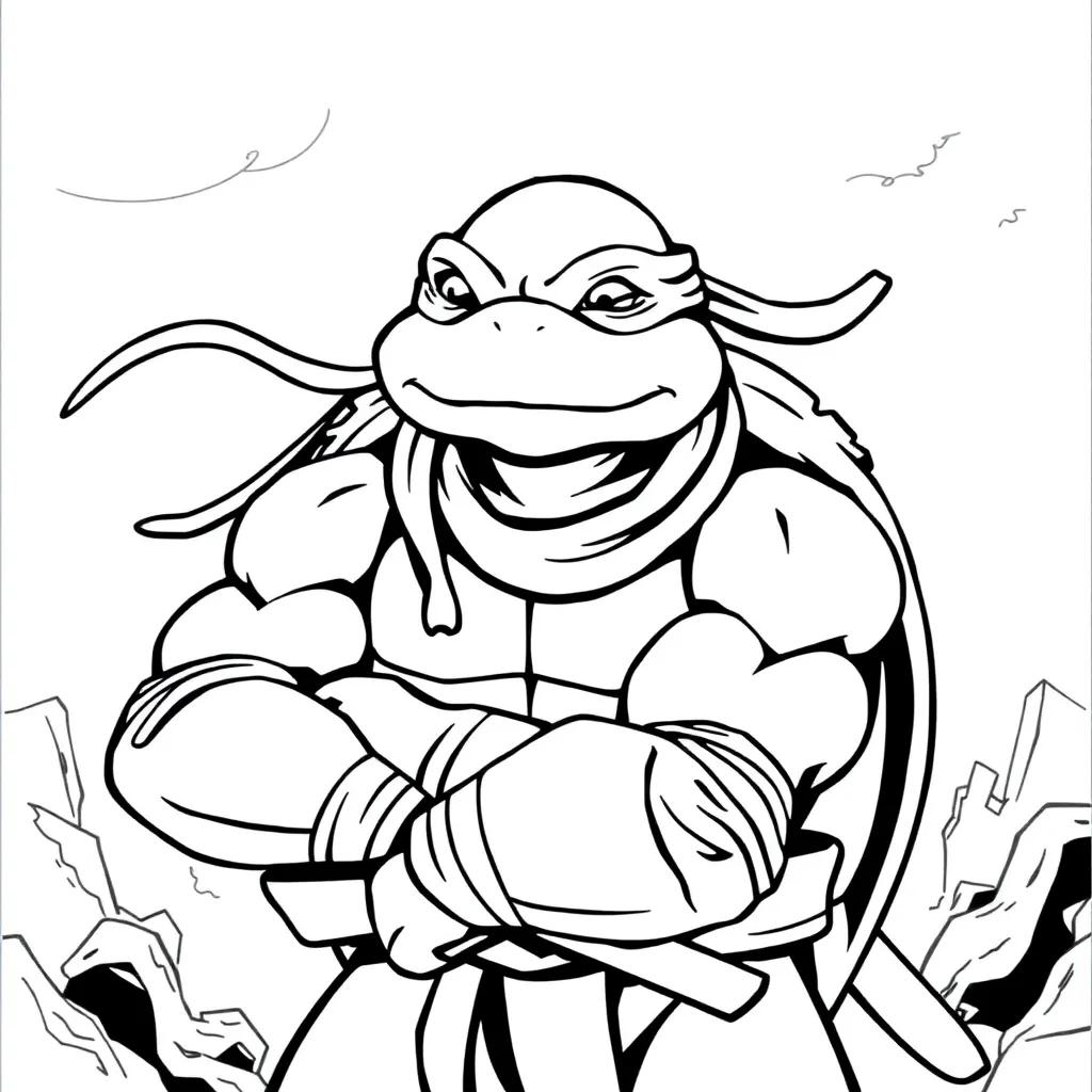 Ninja Turtles Coloring Pages Raphael Ninja Turtles Coloring Pages Raphael
