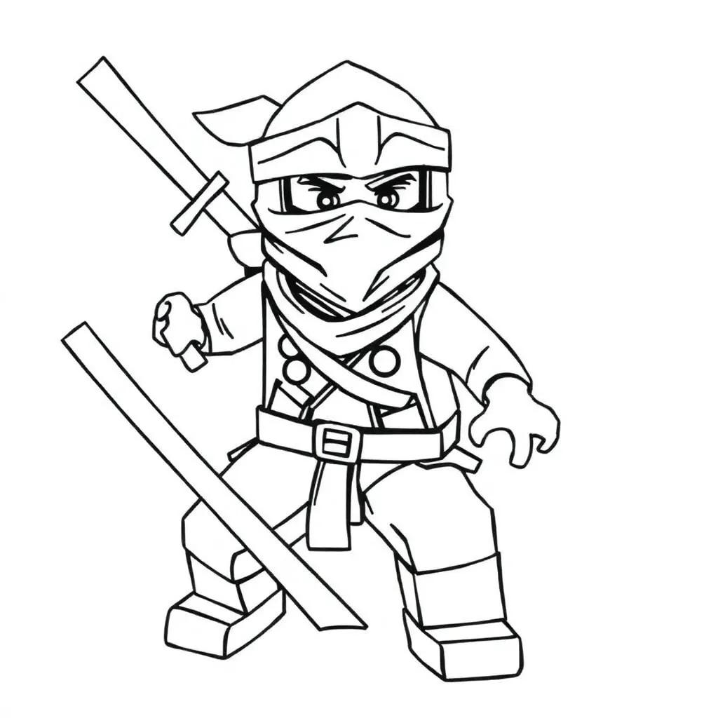 Ninjago Ninja Coloring Pages