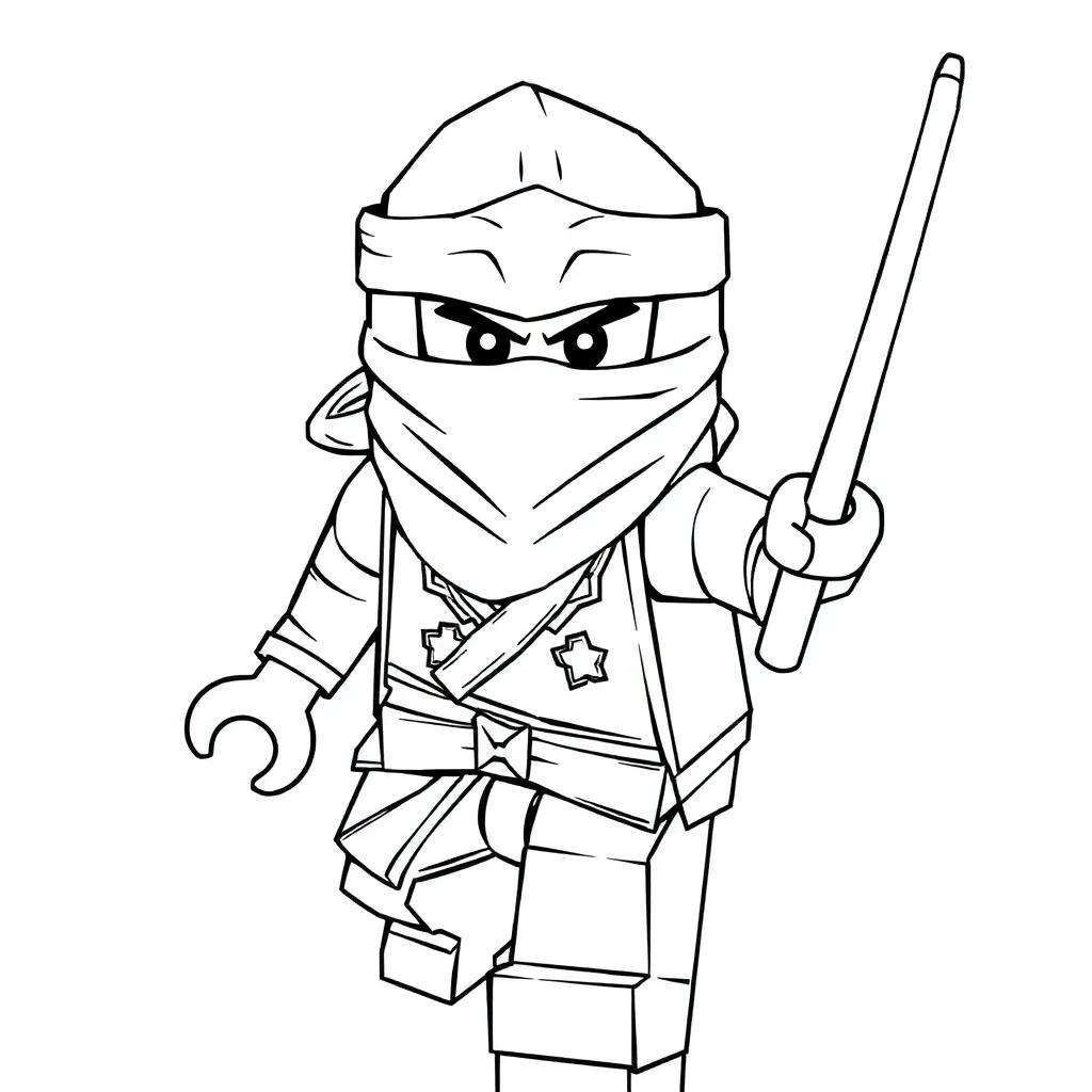 Ninjago Cole Coloring Pages