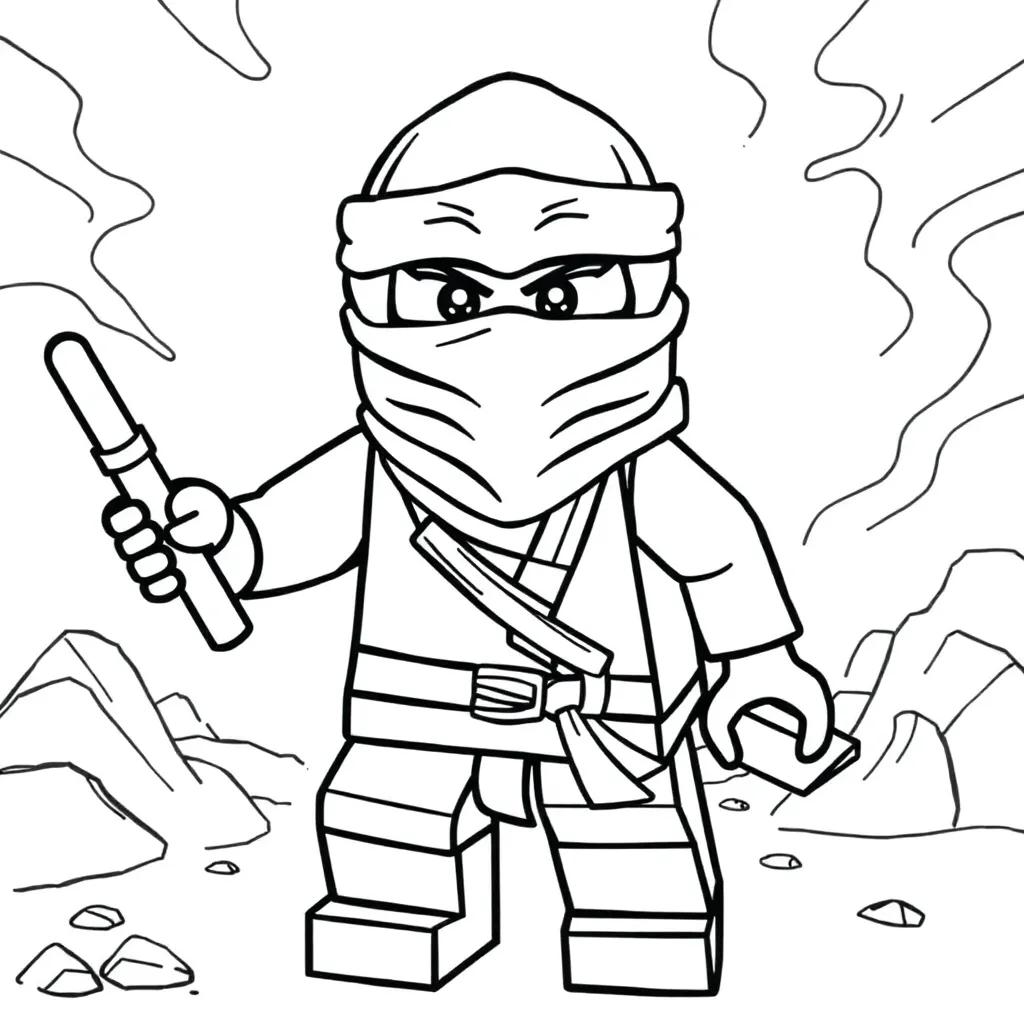 Ninjago Coloring Pages Printable